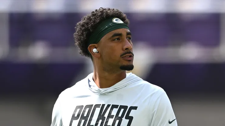 Jordan Love #10 of the Green Bay Packers