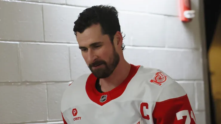Dylan Larkin #71 of the Detroit Red Wings