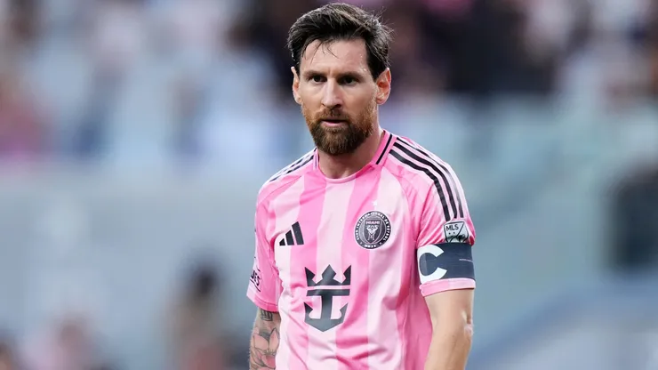Lionel Messi #10 of Inter Miami CF looks on.