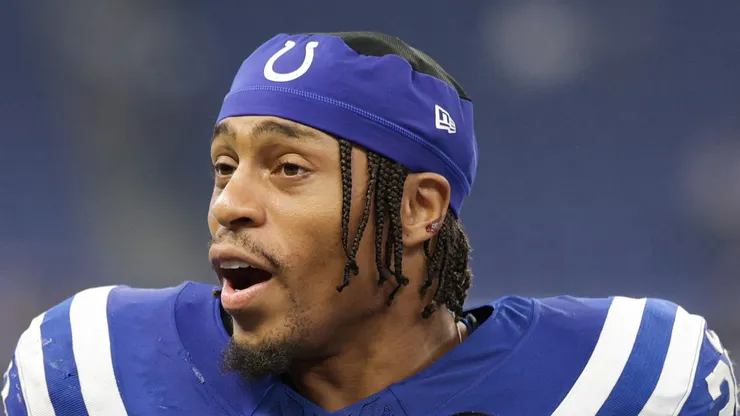 Jonathan Taylor running back of the Indianapolis Colts