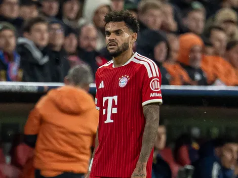 Why isn't Luis Diaz playing today for Bayern Munich vs Borussia Dortmund?