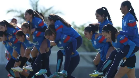 Las rojiblancas trabajaron toda la semana en la Academia Rafael Márquez