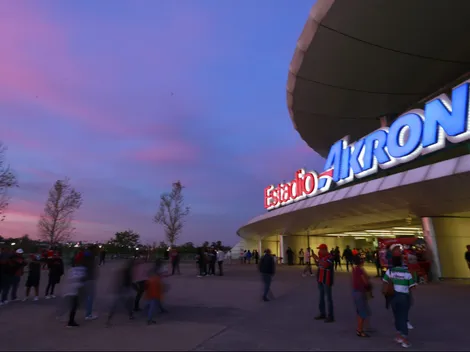Violencia cerca del Estadio Akron 
