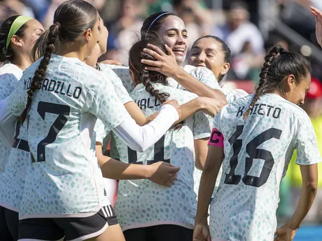 Golazo de la Comandante con el Tri