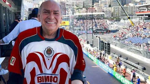 El diputado Antonio Pérez Garibay lució su playera de Chivas en Mónaco