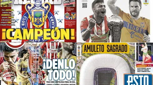 Las Portadas del Día acapararon su atención en la Final de Vuelta del Clausura 2023