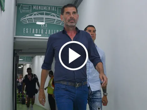 Filtran efusivo festejo de Fernando Hierro