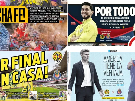 Clásico Nacional acaparó Portadas del Día