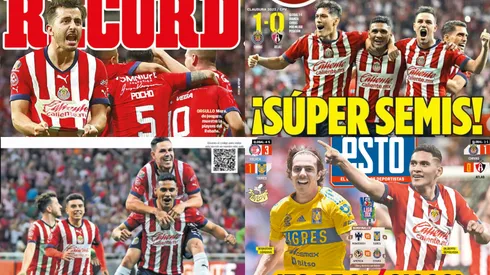 La prensa deportiva mexicana destacó el pase de Chivas para unas semifinales de Clásicos