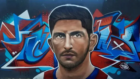 Víctor Guzmán ya fue ilustrado en un mural ubicado en Lagos de Morelos