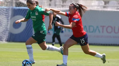 Las rojiblancas fueron ampliamente superadas por Selección México
