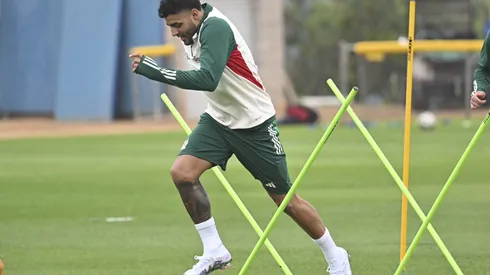 Alexis Vega comenzó este domingo los trabajos con Selección México para el Final Four de Liga de Naciones de Concacaf