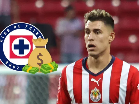 ¿Cuánto le pediría Chivas a Cruz Azul por el Chicote Calderón?