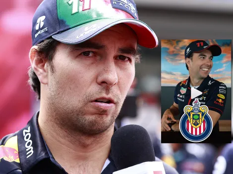 La sorpresa de Checo Pérez con el escudo de Chivas