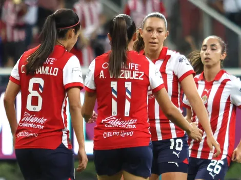 Así forma Chivas Femenil frente a Santos Laguna