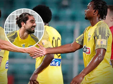 Rodolfo Pizarro debutó en el AEK Atenas y se perdió el primer gol