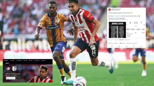 Ricardo Marín apareció en la presentación del partido de Atlético de San Luis contra Querétaro en Star+