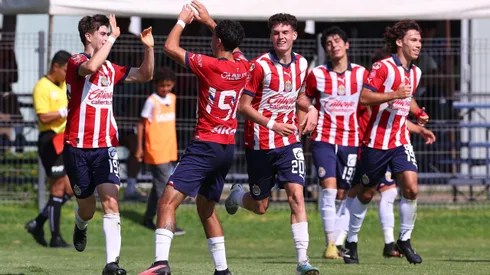 Armando González anotó la ventaja inicial de Chivas en Sub23