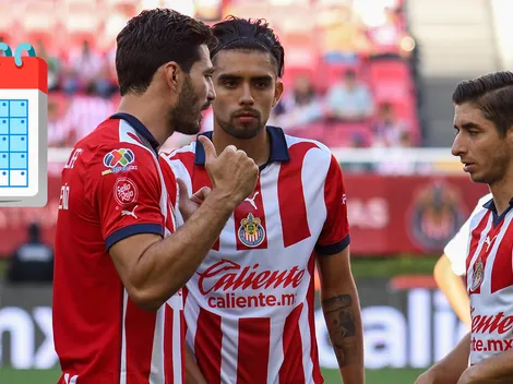 El calendario de Chivas en el mes de julio