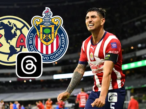 Chivas ya le gana al América en Threads