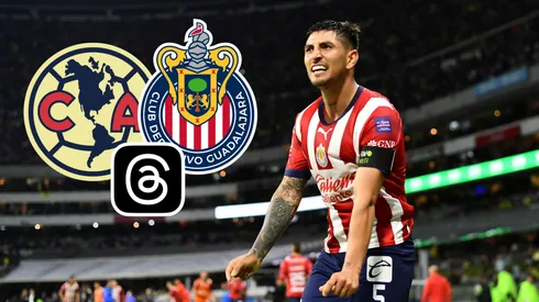 Chivas supera al América en Threads.
