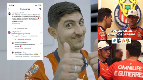 Víctor Guzmán fue reconocido por la afición de Chivas en el fichaje de Érick Gutiérrez