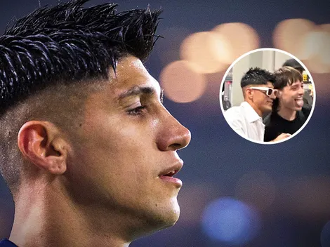 Alan Pulido se encontró con Peso Pluma y le dio este increíble regalo