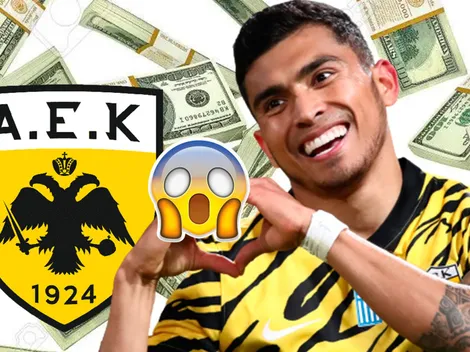 Orbelín Pineda es jugador de AEK Atenas con una compra récord
