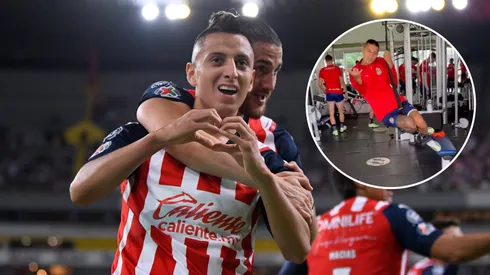 Piojo Alvarado imitó a Spiderman.