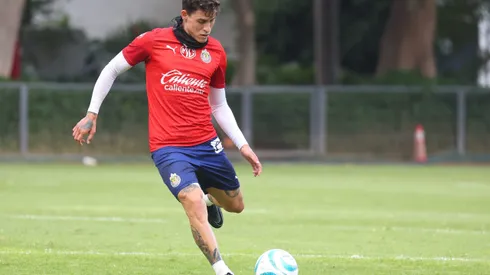 Cristian Calderón trabajó con el grupo principal en la preparación para la visita a Torreón