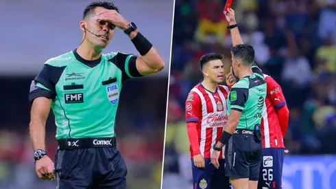 El árbitro central del martes en el Estadio Akron dirigió tres partidos de Chivas en el pasado Clausura 2023
