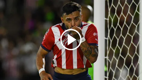 Chivas le gana a FC Juárez y así fue el particular festejo de Alexis Vega