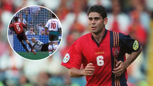 FIFA recordó un golazo de Hierro.