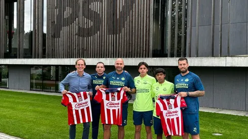 Canteranos de Chivas cumplieron con prácticas en el PSV