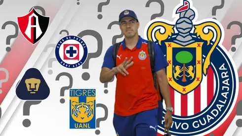 Los rivales contra los que no jugará Erick Gutiérrez por su lesión