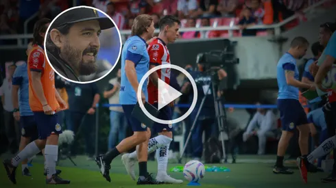 Amaury Vergara regañó a Cristian Calderón por encarar a la afición y le advirtió no repetirlo