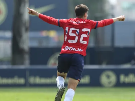 ¡Intratable! Armando González volvió a convertir con el Sub-23