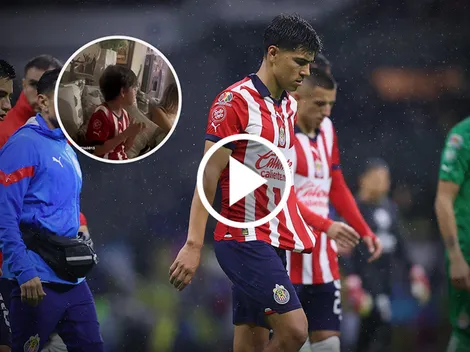 Pequeño aficionado de Chivas es viral tras estallar de bronca por el Clásico Nacional