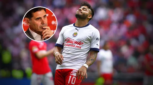 Fernando Hierro deberá definir el futuro de Alexis Vega en Chivas