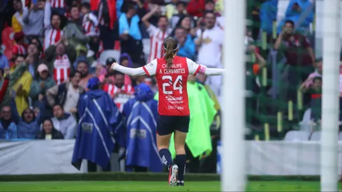 Alicia Cervantes quedó a sólo un gol de alcanzar el podio histórico de las Chivas