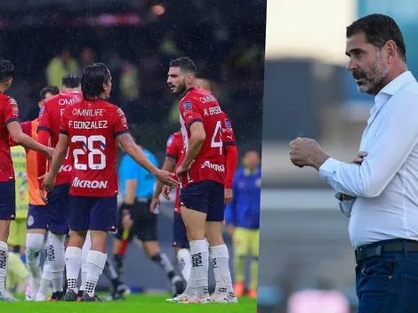 ¿Disgustado con el equipo? Fernando Hierro bajó al vestidor tras la derrota