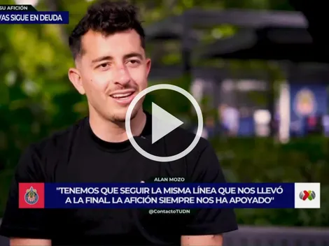 Alan Mozo confirma lo que espera de la afición