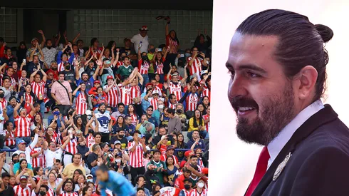 Afición de Chivas reclama a Amaury Vergara.