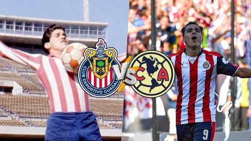 Los goleadores de Chivas en el Clásico Nacional.
