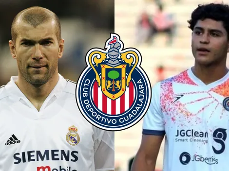 Zinedine Sidane Hernández reconoce su favoritismo por Chivas