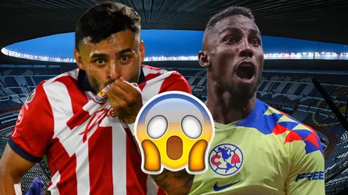 Alexis Vega y Julián Quiñones trabajan juntos previo a Chivas vs. América.