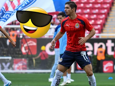 Lo que publicó Brizuela, tras regresar con Chivas