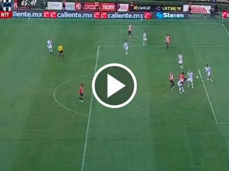 Ricardo Marín se luce con un golazo de cabeza