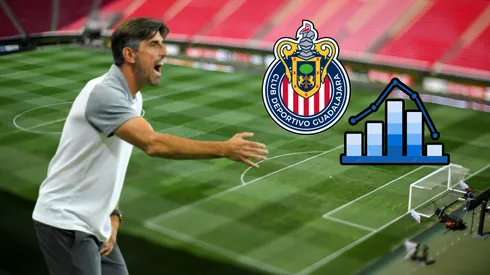 Las preocupantes estadísticas de Chivas.