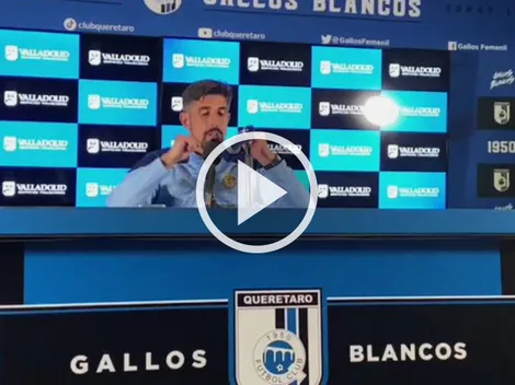 La breve conferencia de Veljko Paunovic en Querétaro